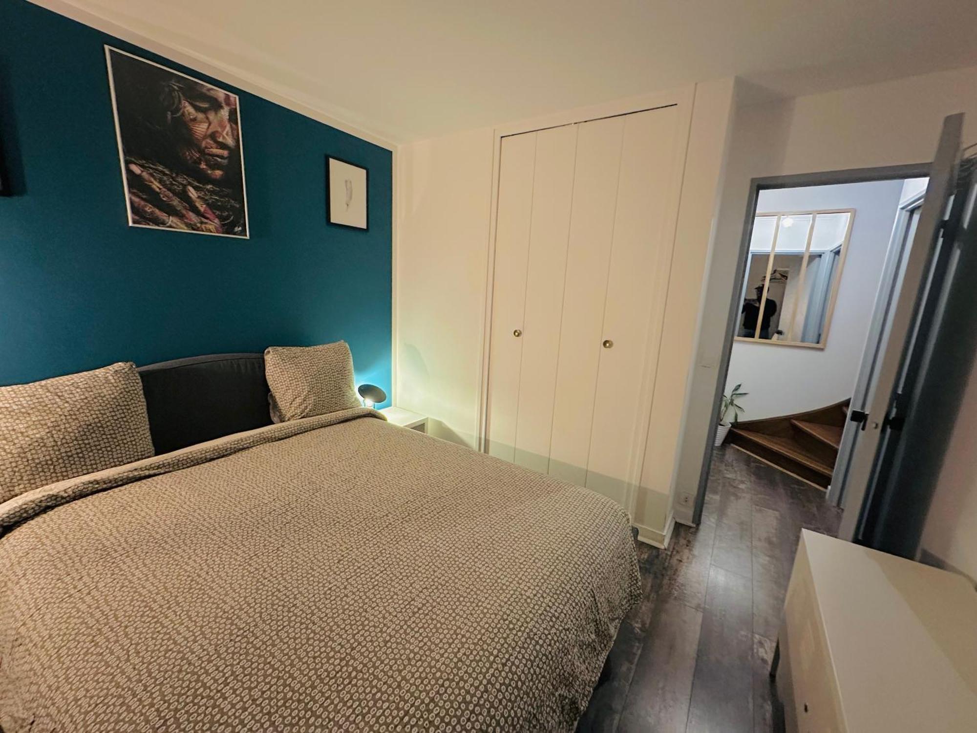 Cosy Duplex Avec Parking A Paris 19 By Immo Kit Bnb Екстер'єр фото